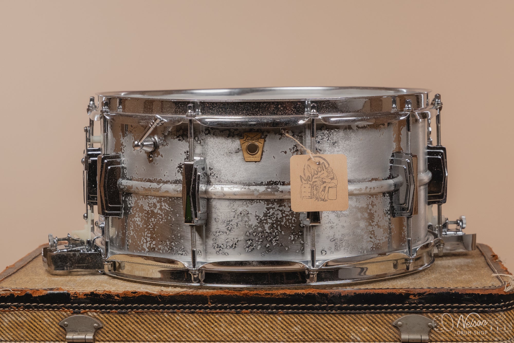 1960s Ludwig No. 415 'Super Sensitive' - 6.5x14