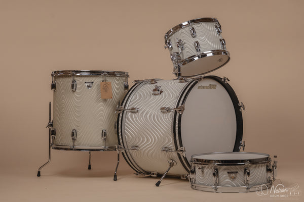 1960s Ludwig Standard in Silver Astro - 14x20, 16x16,  8x12, 5x14sn