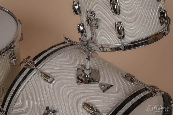 1960s Ludwig Standard in Silver Astro - 14x20, 16x16,  8x12, 5x14sn