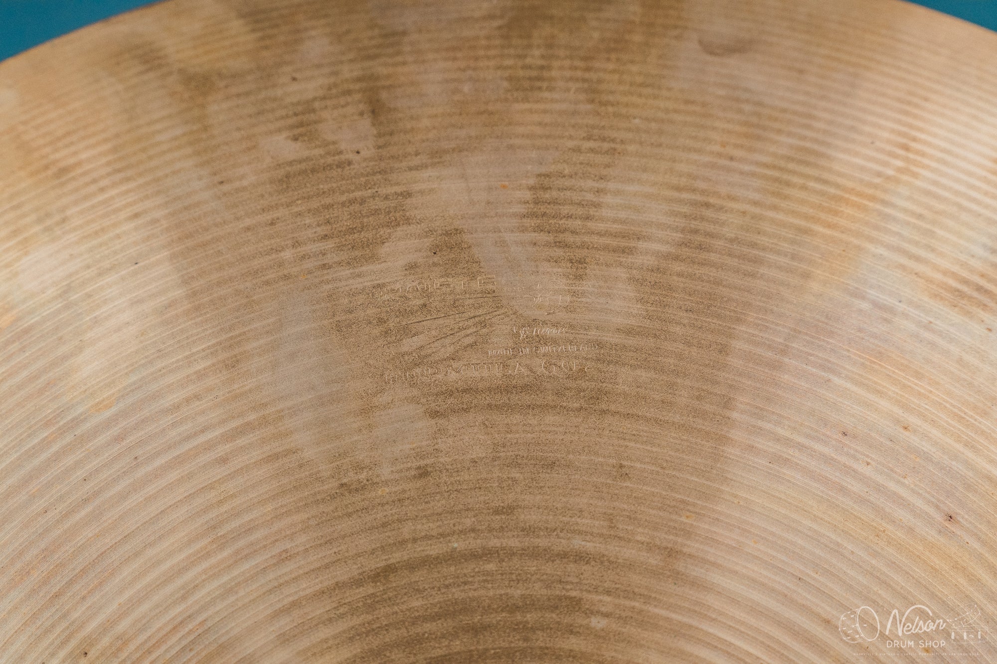 1960s Paiste Pre-Serial 602 Ride - 18"