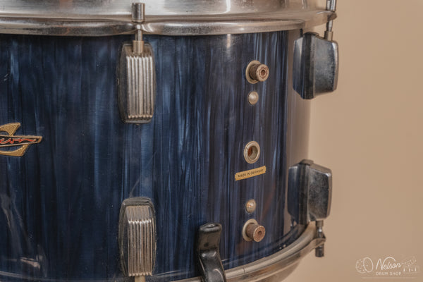 1960s Trixon ‘Luxus’ in Blue Stripe - 16x20, 16x16, 8x13