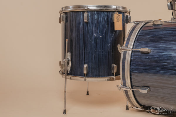1960s Trixon ‘Luxus’ in Blue Stripe - 16x20, 16x16, 8x13