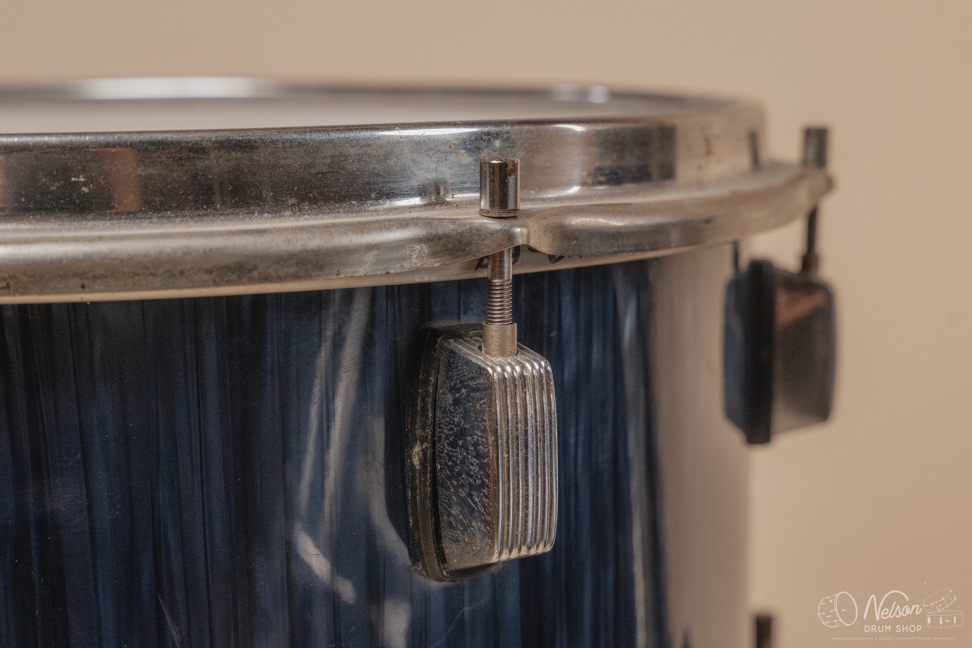1960s Trixon ‘Luxus’ in Blue Stripe - 16x20, 16x16, 8x13