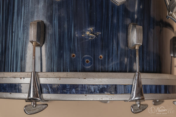 1960s Trixon ‘Luxus’ in Blue Stripe - 16x20, 16x16, 8x13