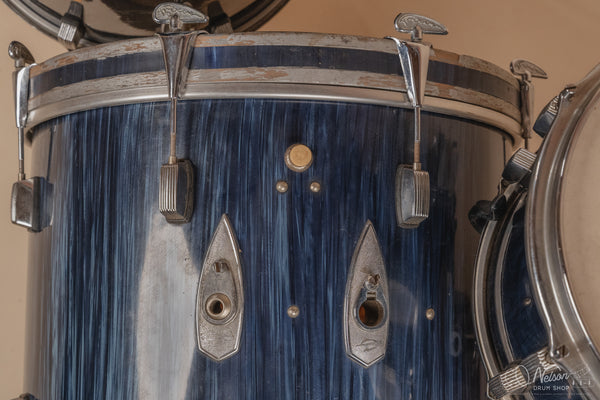 1960s Trixon ‘Luxus’ in Blue Stripe - 16x20, 16x16, 8x13