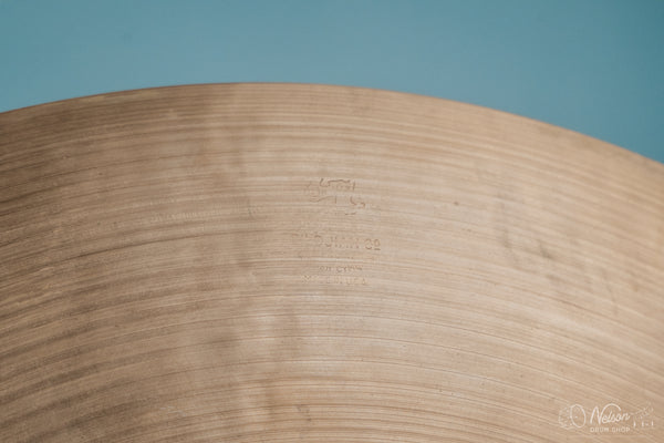 1960s Zildjian A Medium Ride - 22"