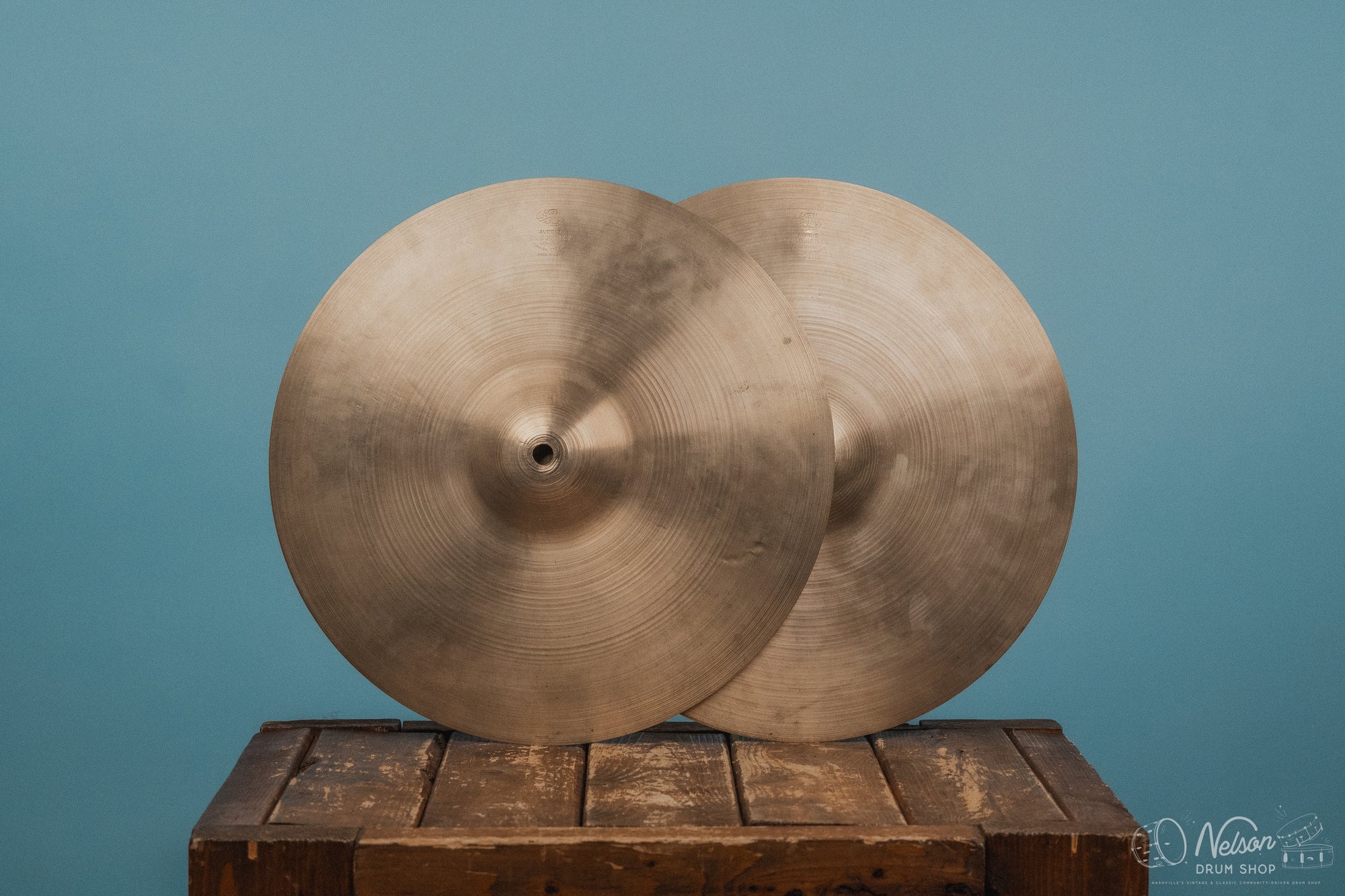 1960s Zildjian Avedis Hats - 14"
