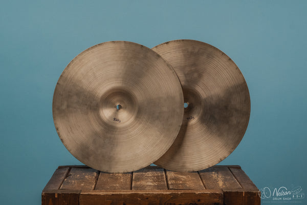 1960s Zildjian Avedis Hats - 14"
