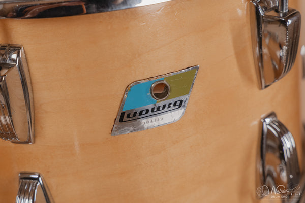 1970s Ludwig 3 ply Pro Beat in Maple Thermogloss - 14x24, 9x13, 16x16