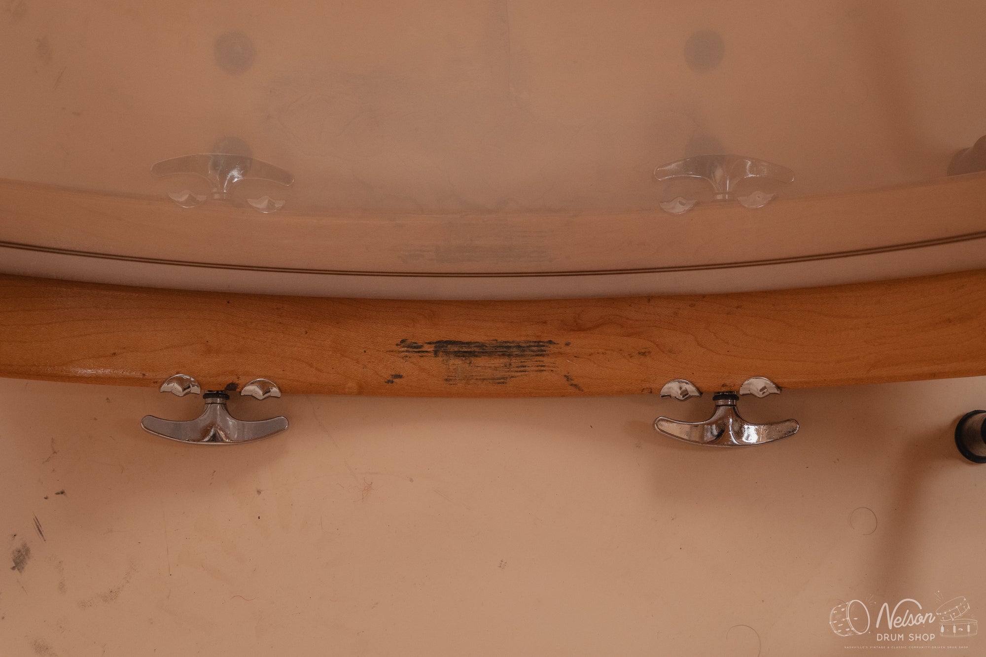 1970s Ludwig 3 ply Pro Beat in Maple Thermogloss - 14x24, 9x13, 16x16