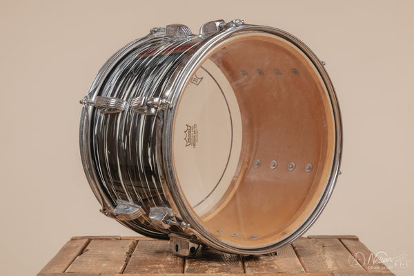 1970s Ludwig 3 ply Tom in Black Oyster Pearl - 9x13