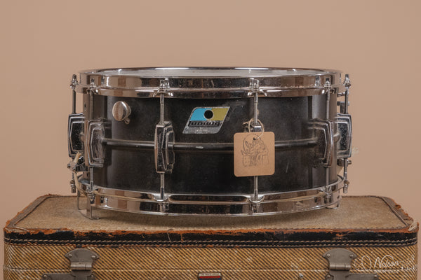 1970s Ludwig Supraphonic / Super-Sensitive Conversion in Black - 6.5x14