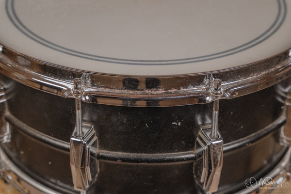 1970s Ludwig Supraphonic / Super-Sensitive Conversion in Black - 6.5x14