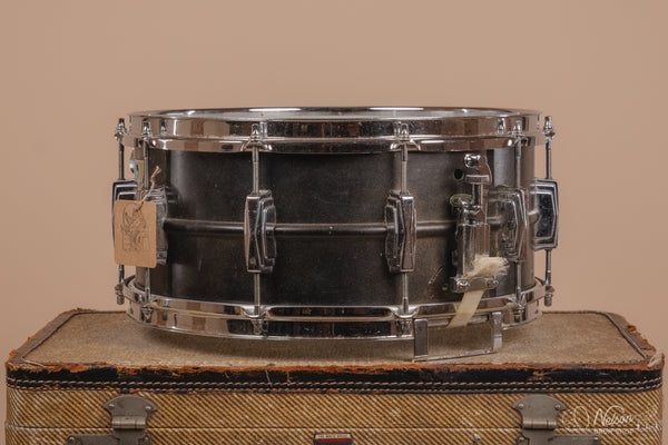 1970s Ludwig Supraphonic / Super-Sensitive Conversion in Black - 6.5x14