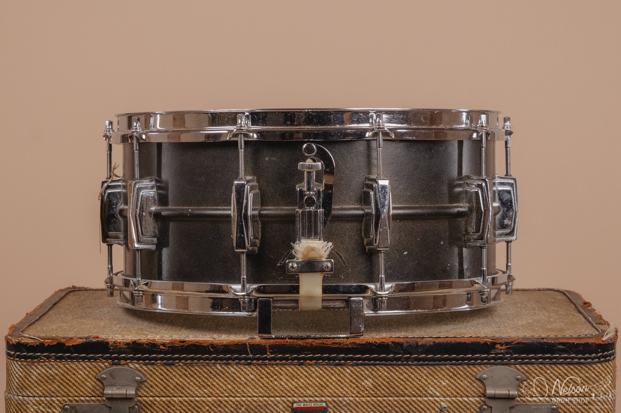 1970s Ludwig Supraphonic / Super-Sensitive Conversion in Black - 6.5x14