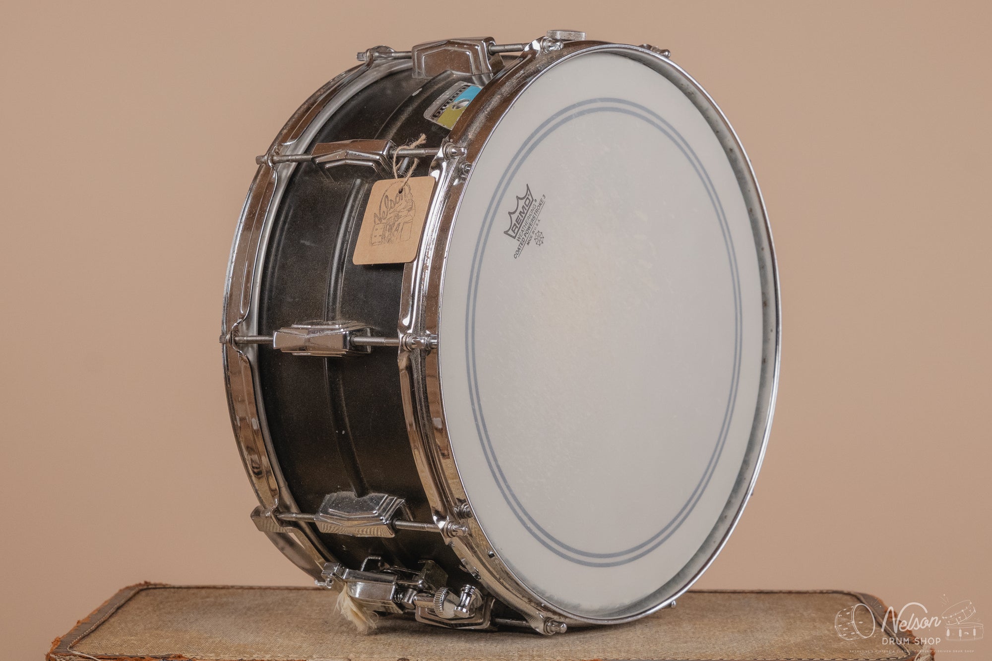 1970s Ludwig Supraphonic / Super-Sensitive Conversion in Black - 6.5x14