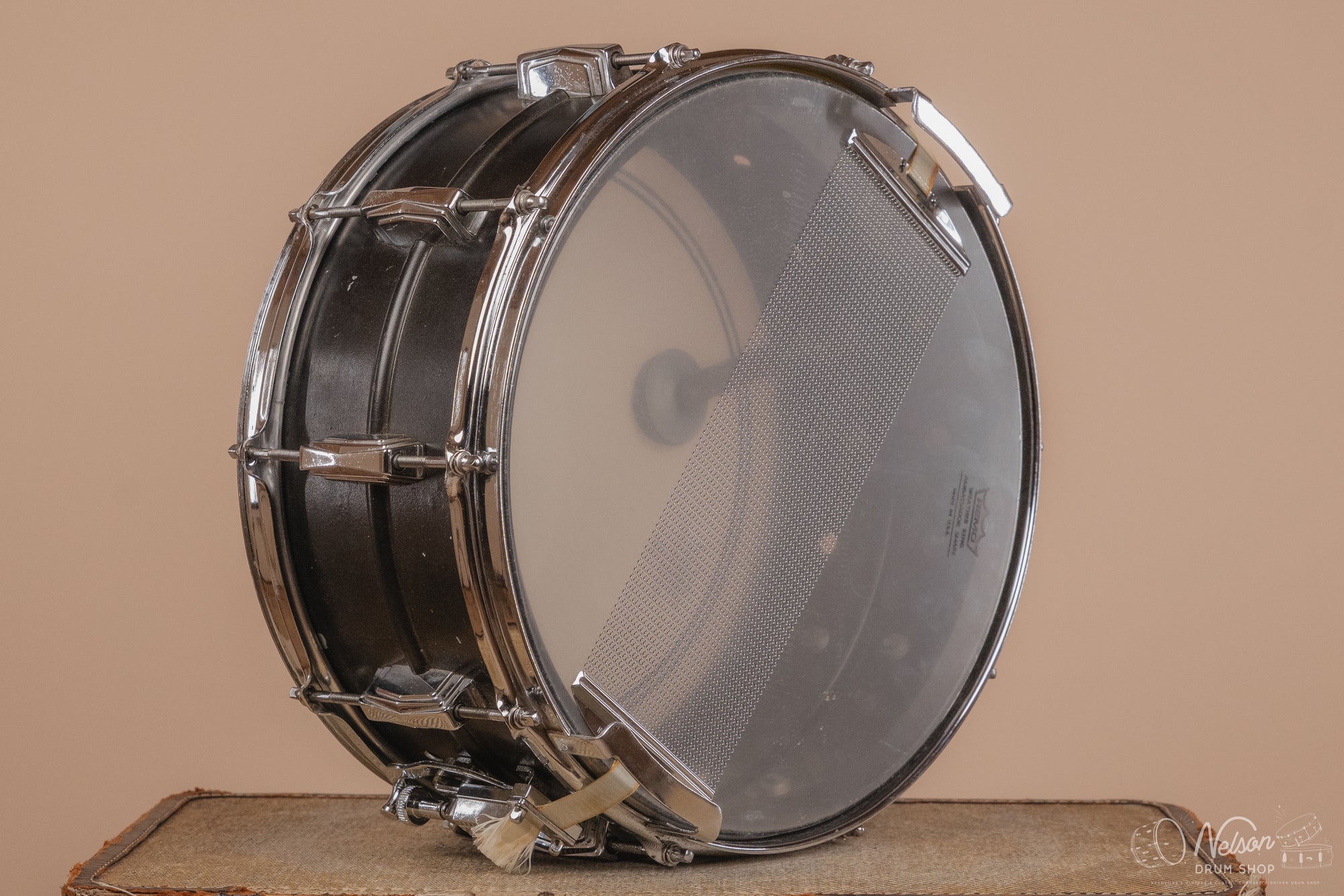 1970s Ludwig Supraphonic / Super-Sensitive Conversion in Black - 6.5x14