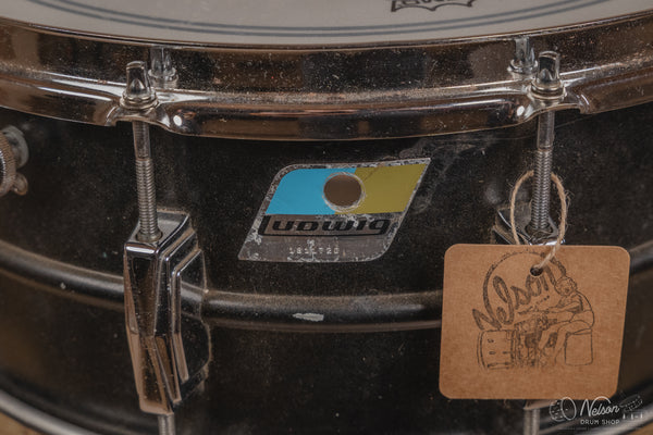 1970s Ludwig Supraphonic / Super-Sensitive Conversion in Black - 6.5x14