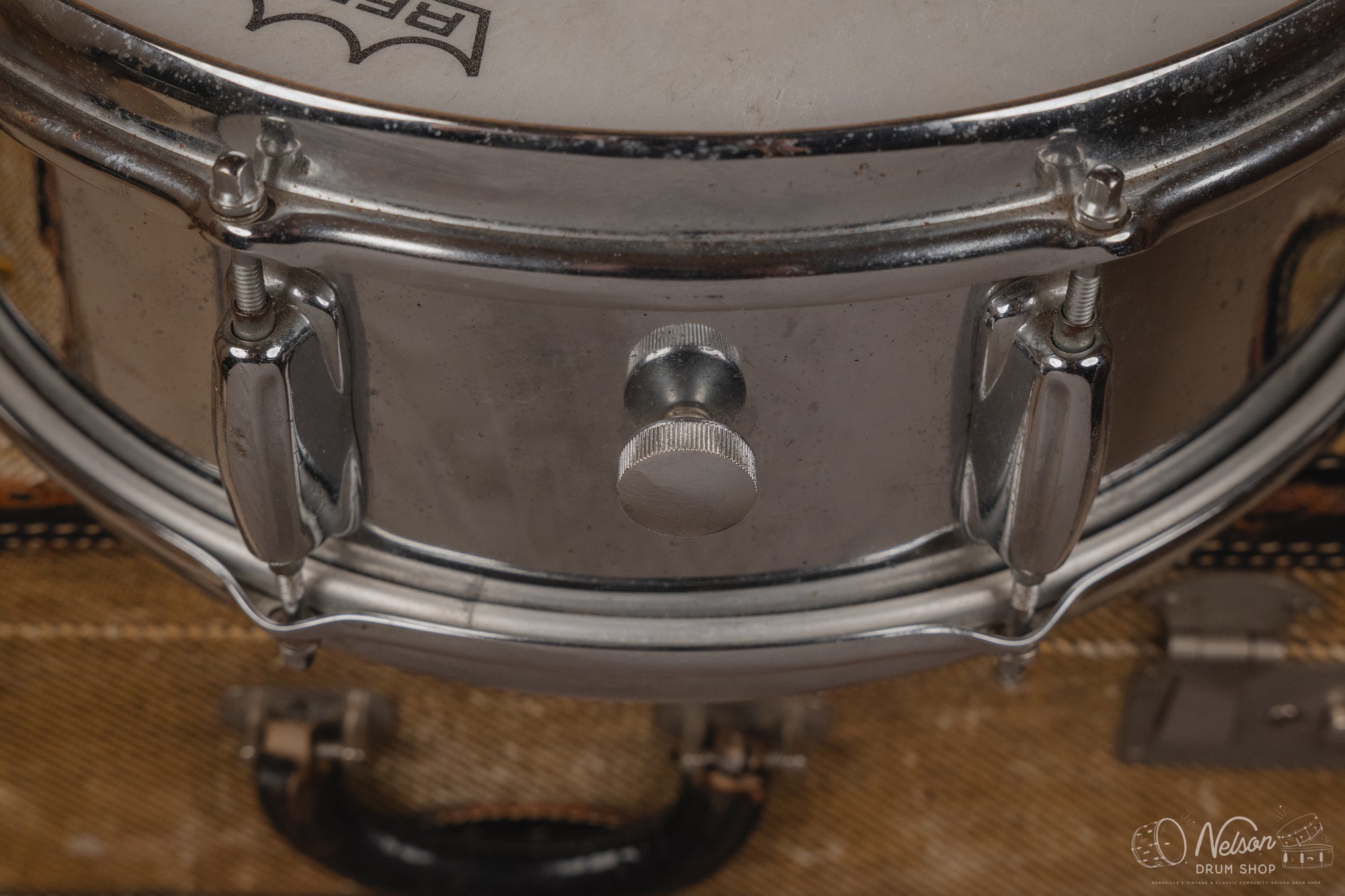 1970's Slingerland 'Festival Model' Chrome Over Steel - 5x14