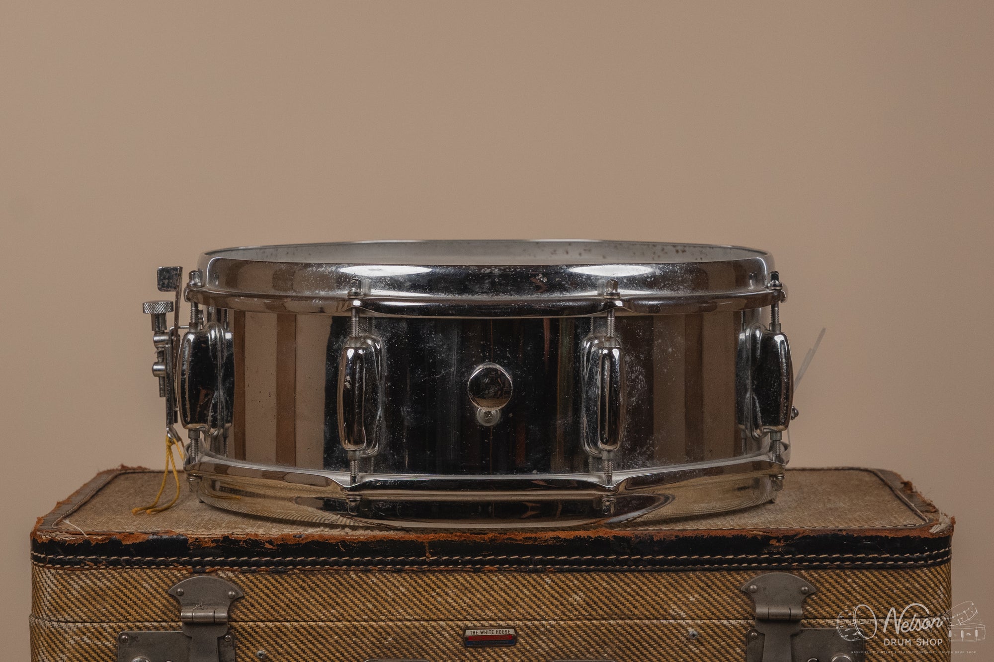 1970's Slingerland 'Festival Model' Chrome Over Steel - 5x14