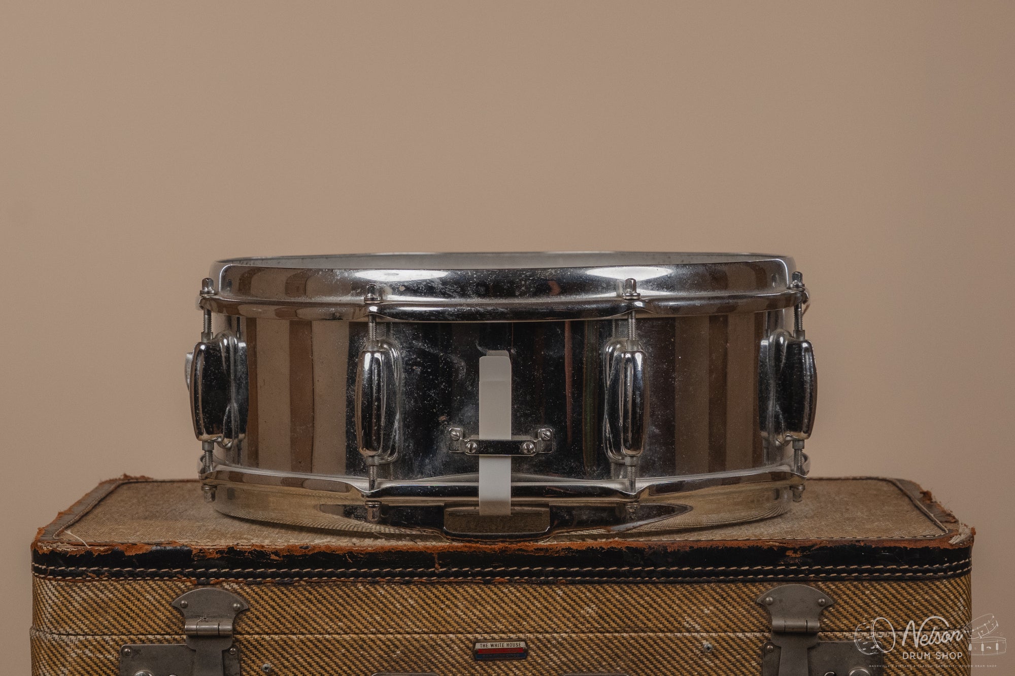 1970's Slingerland 'Festival Model' Chrome Over Steel - 5x14