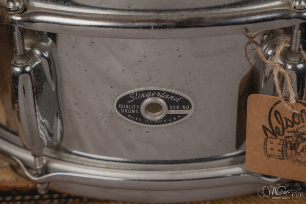 1970's Slingerland 'Festival Model' Chrome Over Steel - 5x14