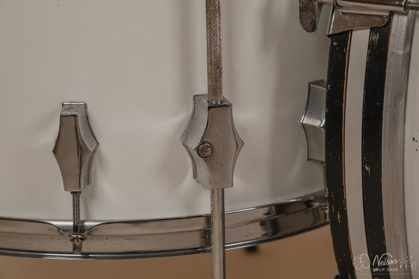 1970s Fibes Fiberglass in White - 14x22, 16x18, 9x13