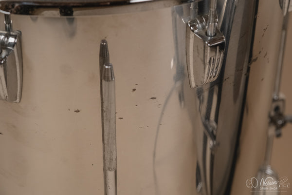 1970s Ludwig Stainless Steel 14x24, 9x13, 16x16