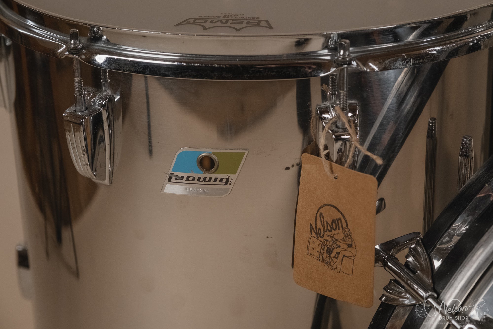 1970s Ludwig Stainless Steel 14x24, 9x13, 16x16