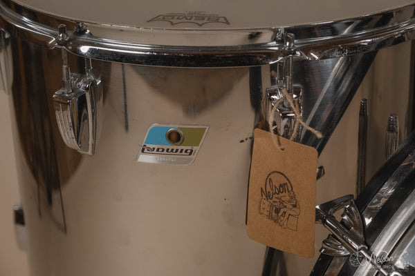 1970s Ludwig Stainless Steel 14x24, 9x13, 16x16