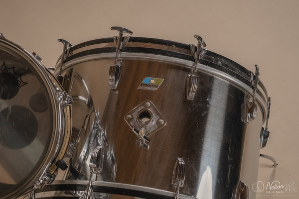 1970s Ludwig Stainless Steel 14x24, 9x13, 16x16