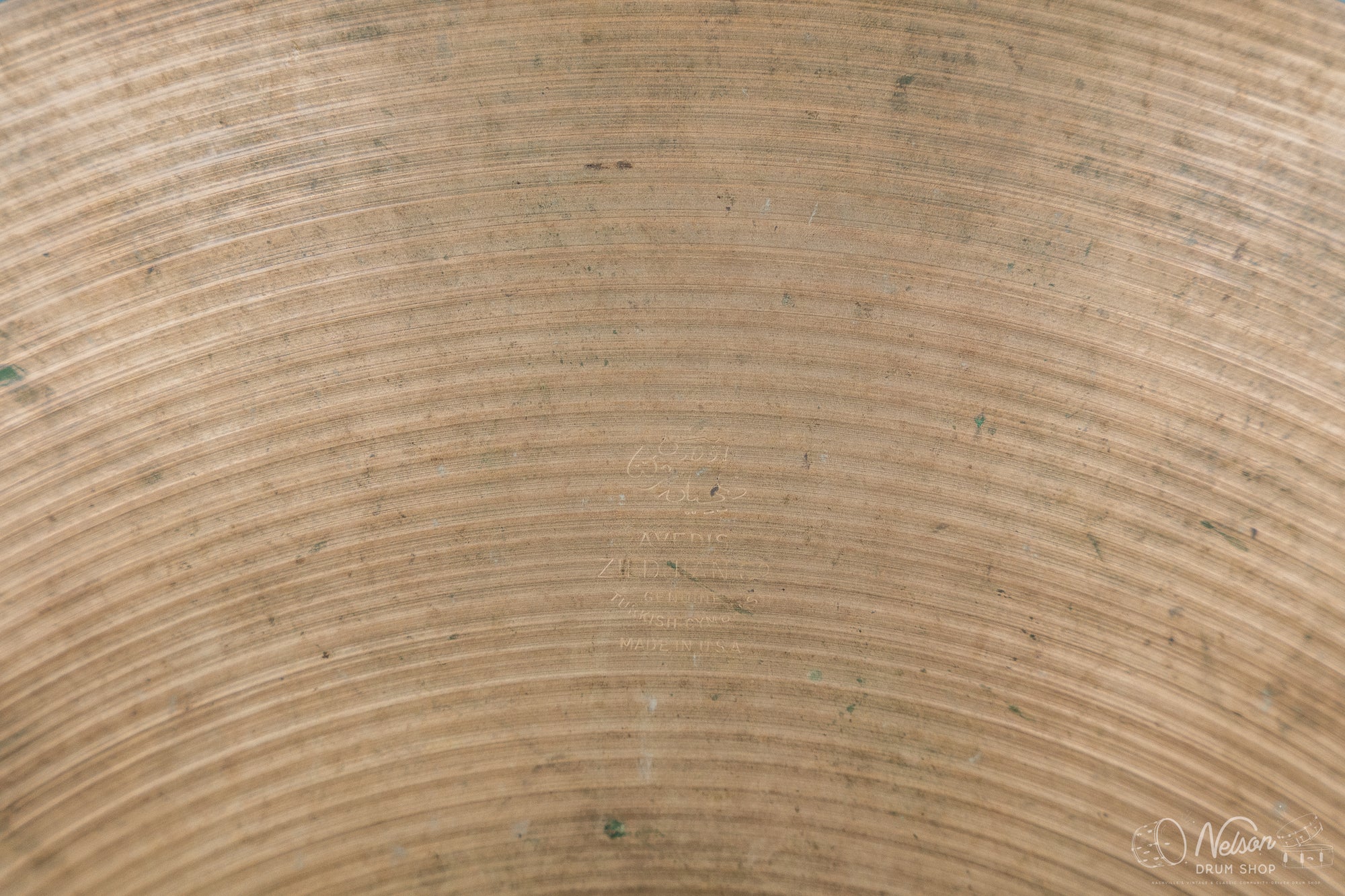 1970s A Zildjian Ride - 21"