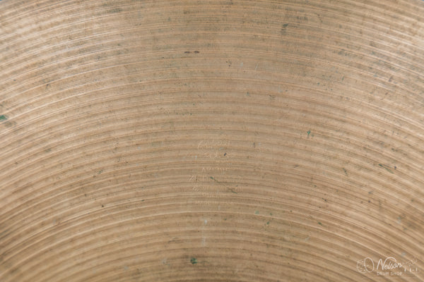 1970s A Zildjian Ride - 21"