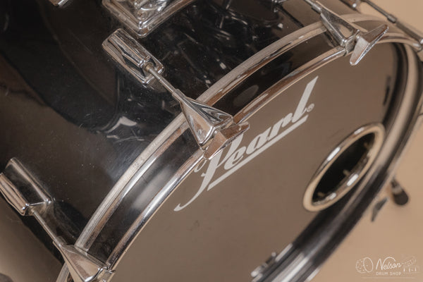 1970s Pearl Wood-Fiberglass in Black - 14x22, 16x16, 9x13, 8x12
