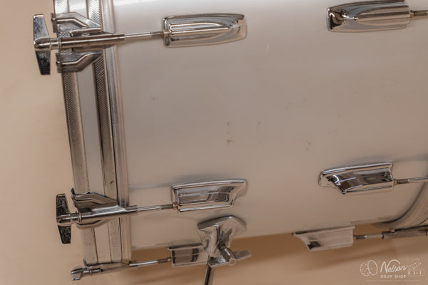 1970s Tama 'Imperialstar' in Metallic White - 14x22, 16x16, 9x13, 8x12