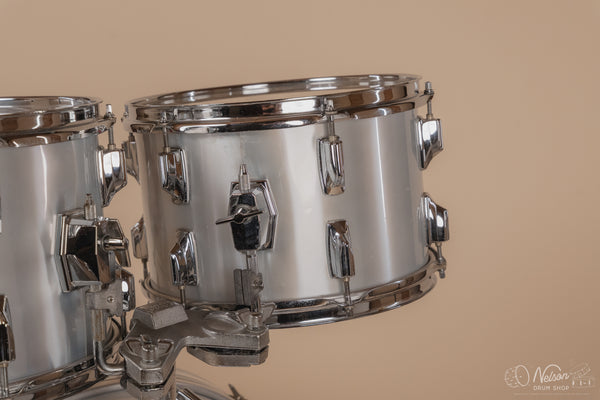 1970s Tama 'Imperialstar' in Metallic White - 14x22, 16x16, 9x13, 8x12