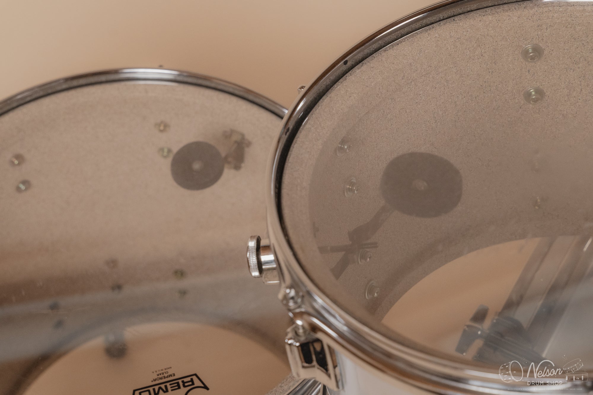 1970s Tama 'Imperialstar' in Metallic White - 14x22, 16x16, 9x13, 8x12