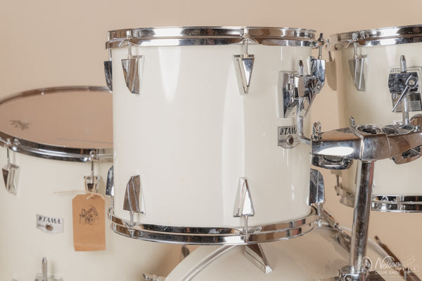 1980's Tama Granstar in White - 16x22, 16x16, 11x13, 10x12