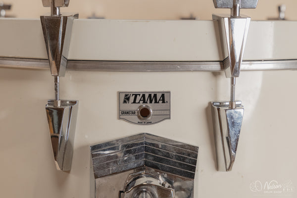 1980's Tama Granstar in White - 16x22, 16x16, 11x13, 10x12