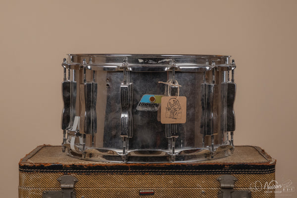 1980's Ludwig ' Coliseum' 12 lug in Chrome Over Wood - 8x14