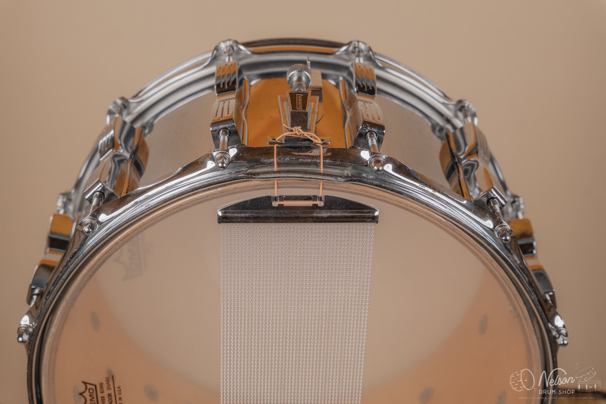 1980's Ludwig ' Coliseum' 12 lug in Chrome Over Wood - 8x14