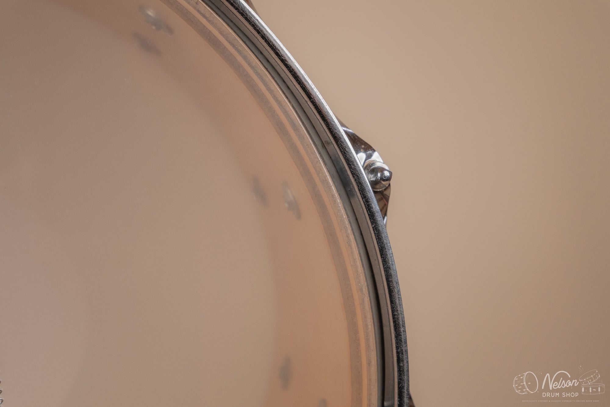 1980's Ludwig ' Coliseum' 12 lug in Chrome Over Wood - 8x14