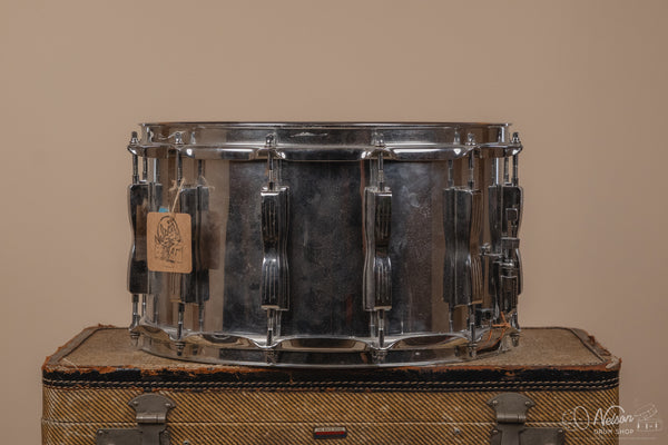 1980's Ludwig ' Coliseum' 12 lug in Chrome Over Wood - 8x14