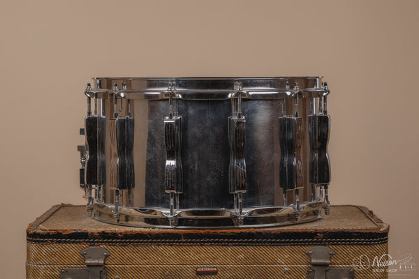 1980's Ludwig ' Coliseum' 12 lug in Chrome Over Wood - 8x14