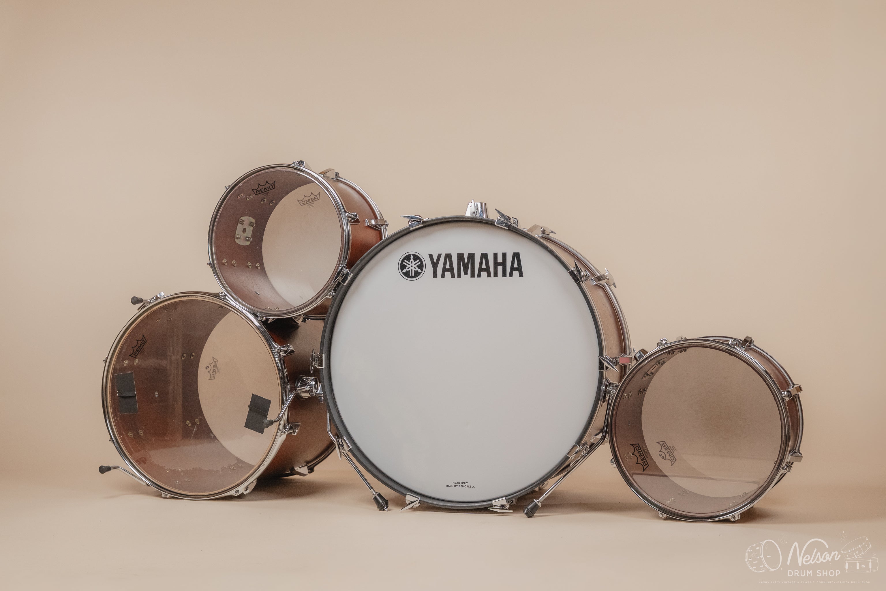 1980s Yamaha YD-7000 Series in Dark Wood - 14x24, 16x18, 10x14