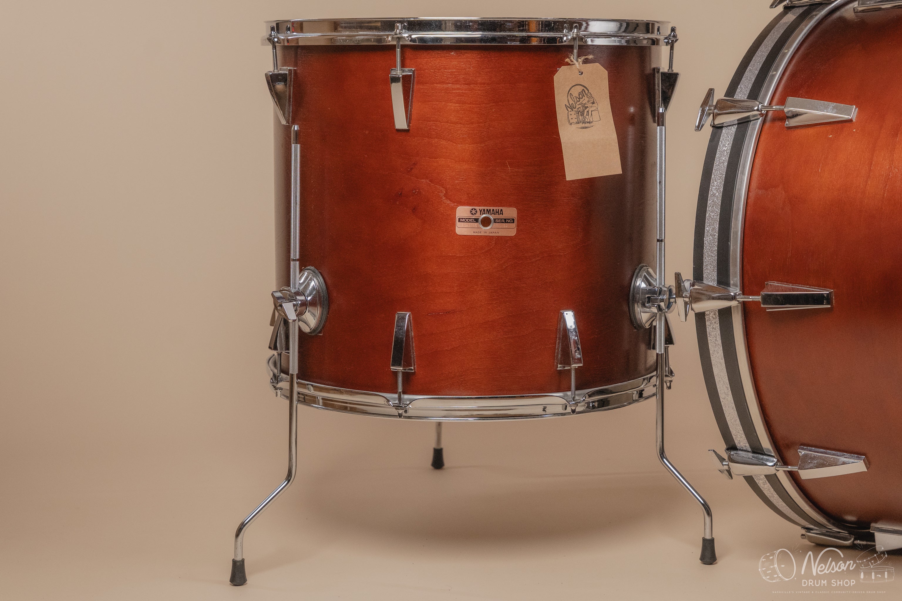 1980s Yamaha YD-7000 Series in Dark Wood - 14x24, 16x18, 10x14