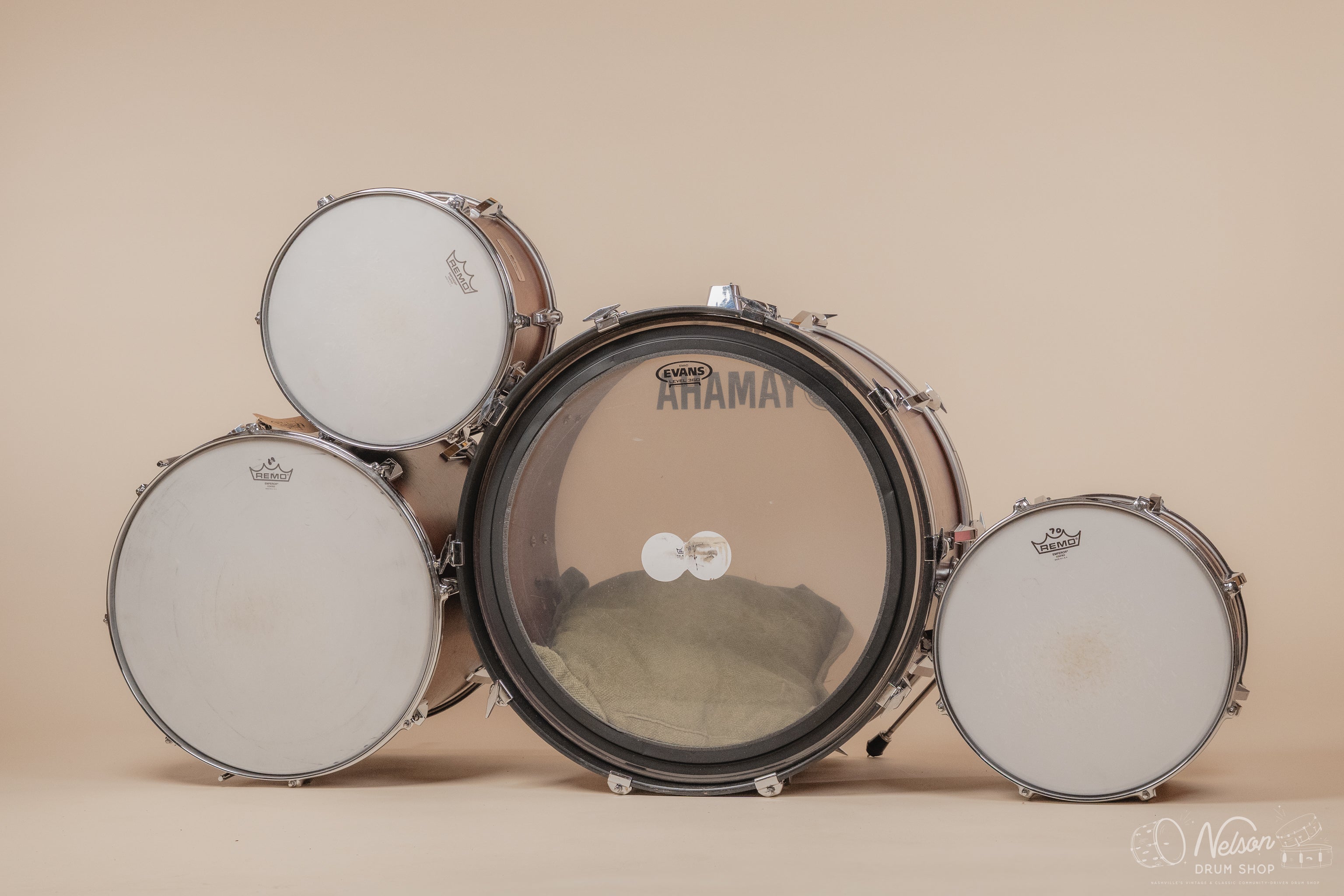 1980s Yamaha YD-7000 Series in Dark Wood - 14x24, 16x18, 10x14