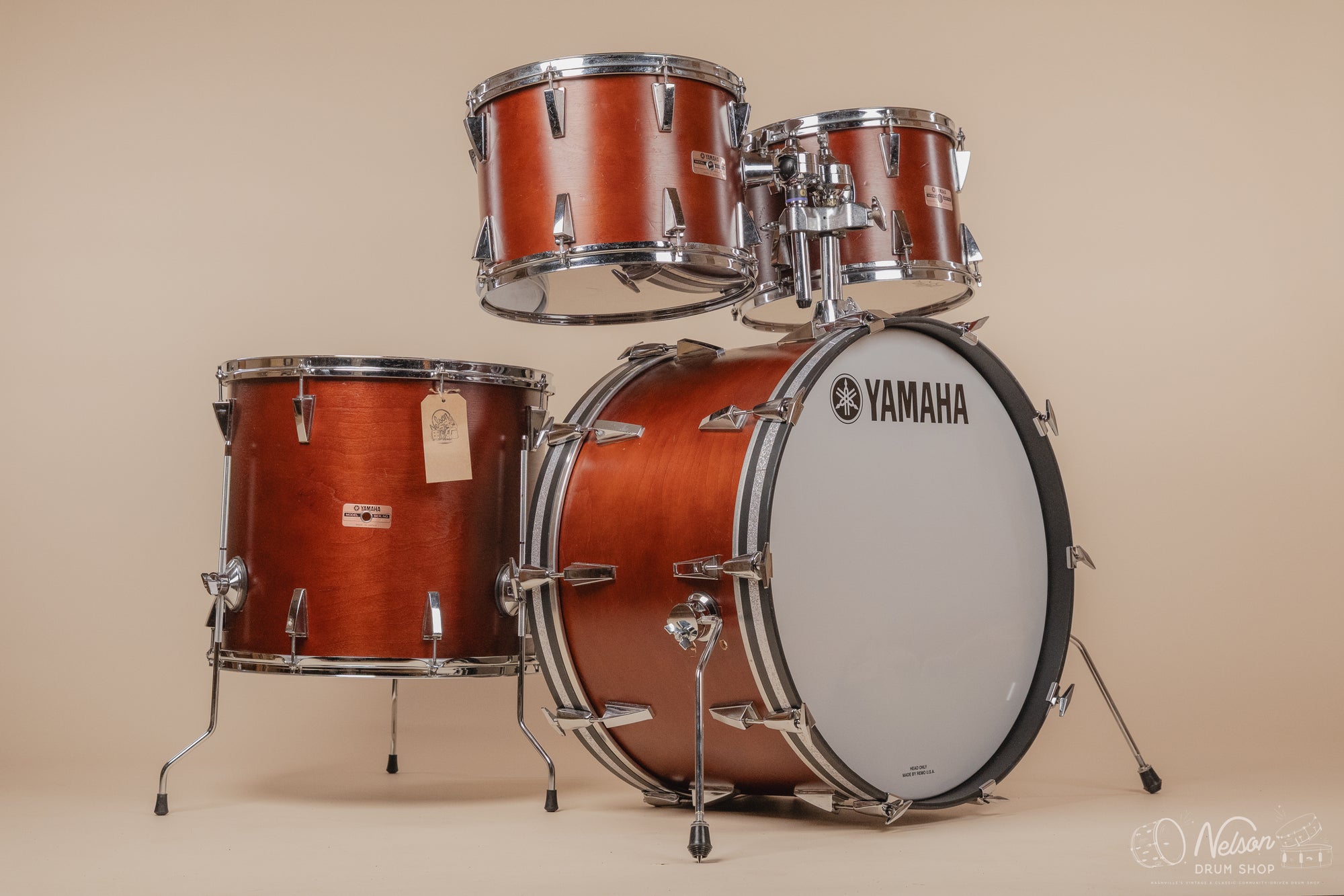 1980s Yamaha YD-7000 Series in Dark Wood - 14x24, 16x18, 10x14, 9x13