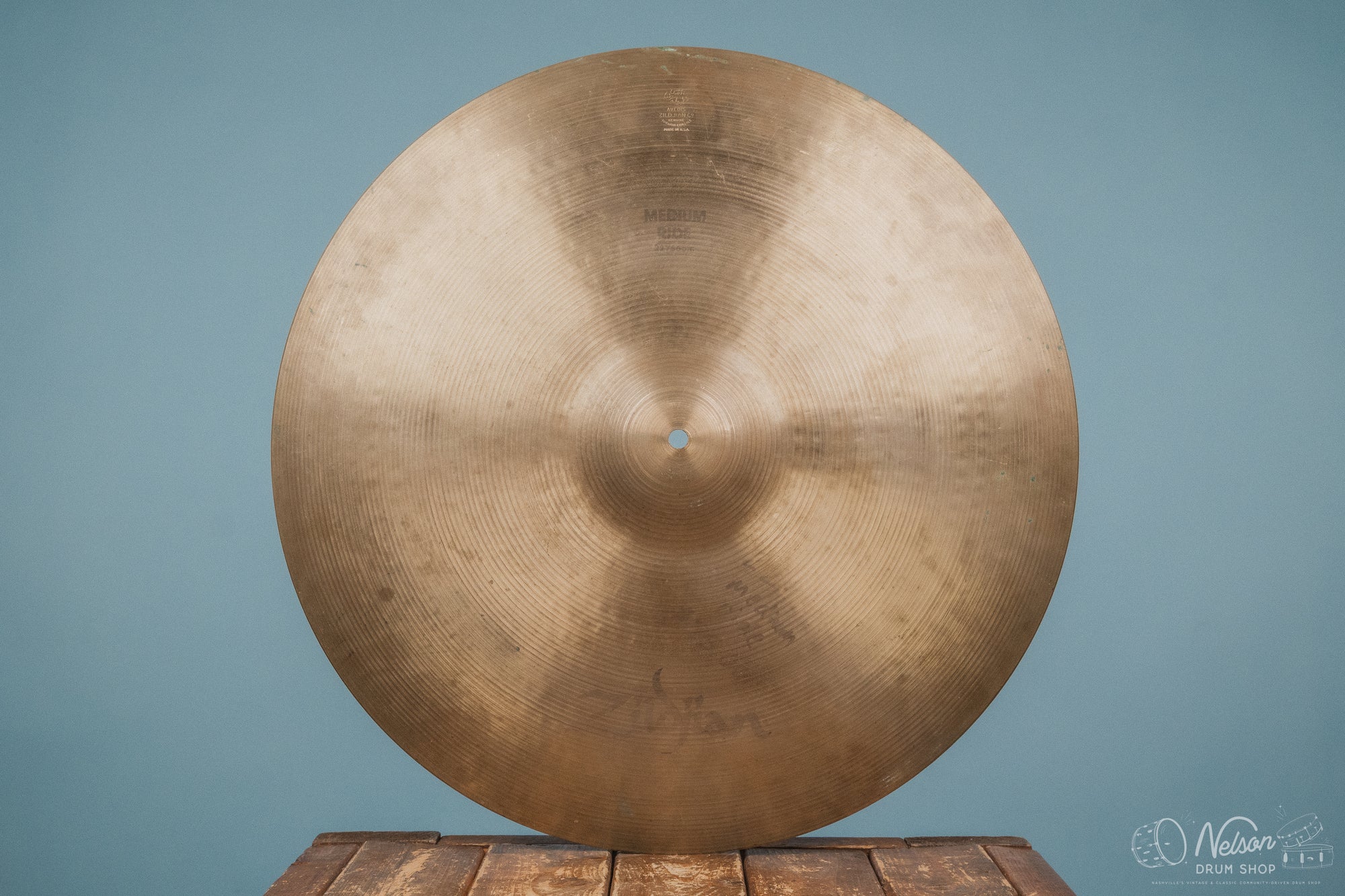 1980s Zildjian A Medium Ride - 22"