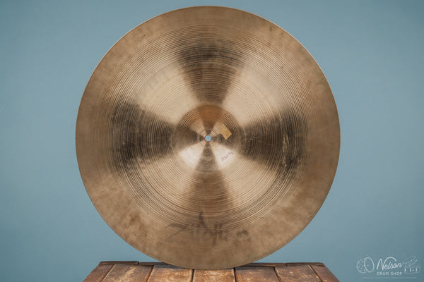 1980s Zildjian A Medium Ride - 22"